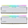Pamięć RAM KLEVV 32GB (2x16GB) 6400 CL32 Cras V White RGB